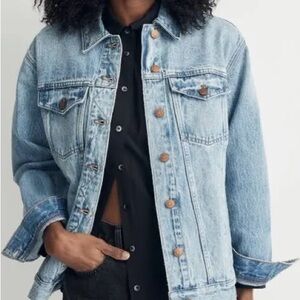MADEWELL Oversized Trucker Jacket
